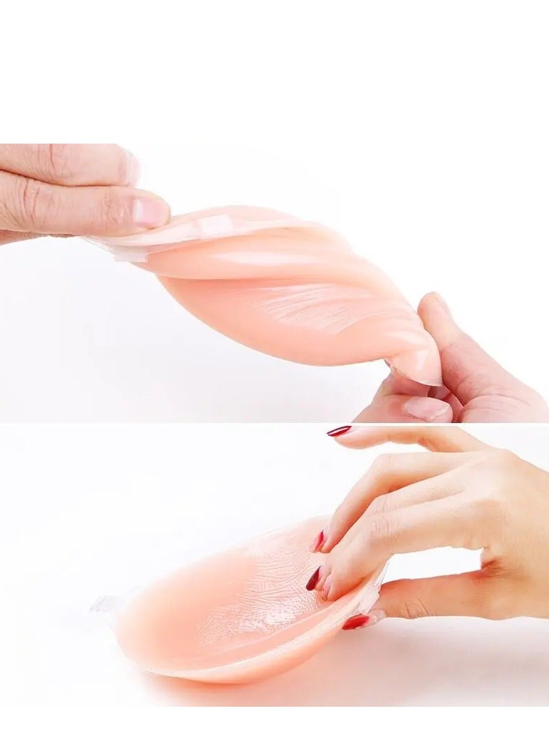 حمالة صدر مجوفة غير مرئية من السيليكون ذاتية اللصق بدون حمالات - Image 4