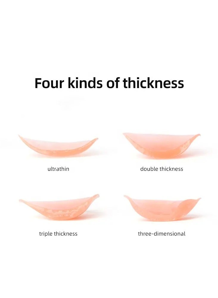 حمالة صدر مجوفة غير مرئية من السيليكون ذاتية اللصق بدون حمالات - Image 5