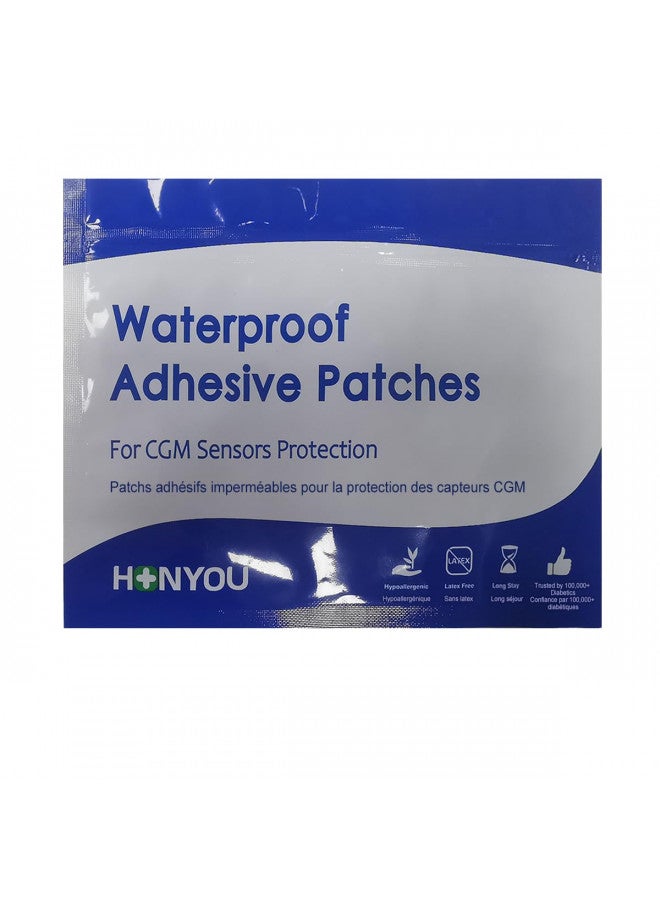HONYOU Freestyle Sensor Covers 40Pack Waterproof Libre Sensor Covers Without Glue on The Center 14 Days Long Stay - Image 2