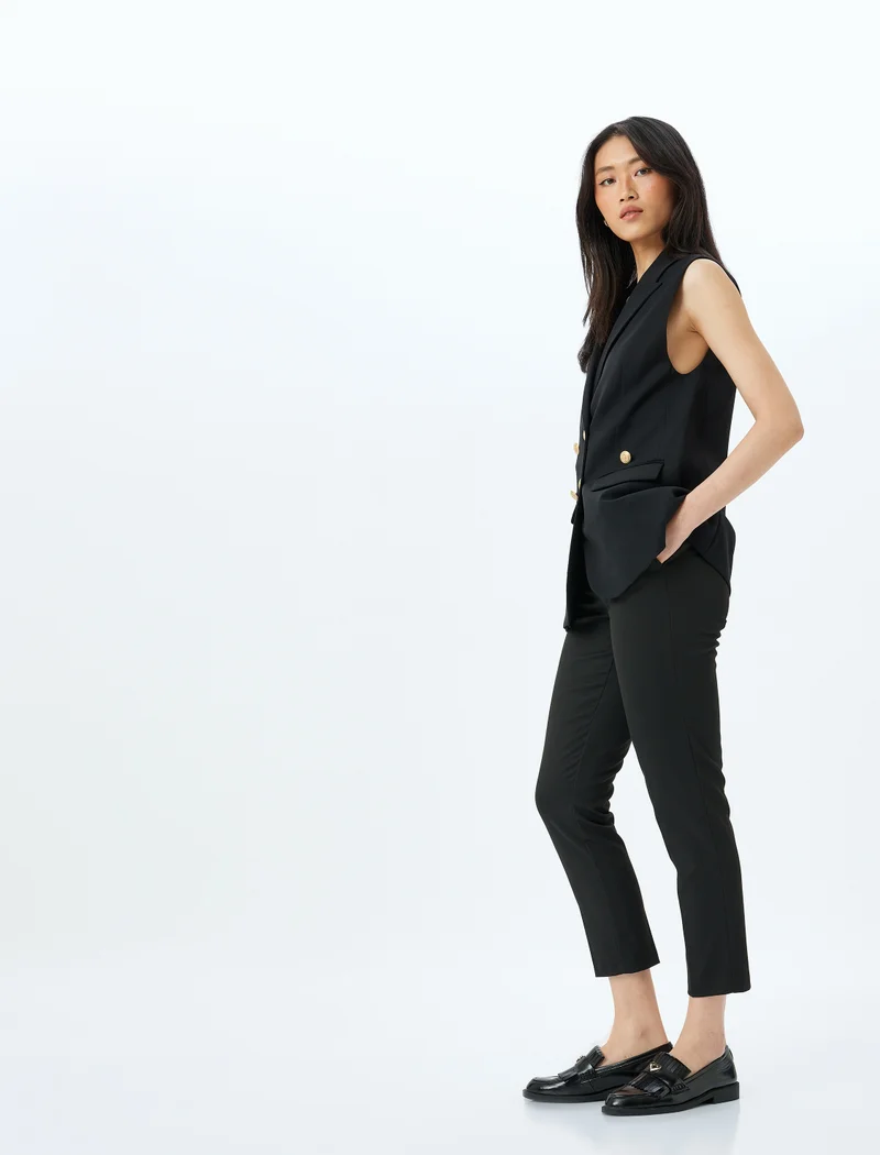 كوتون Cigarette Pants