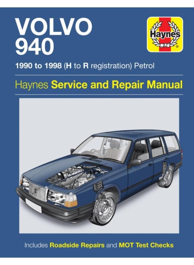 Volvo 940 Petrol (90 - 98) Haynes Repair Manual