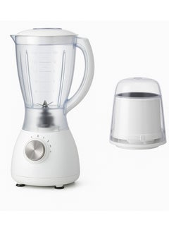 2-in-1 Electric Blender with Grinder, 1.5L Capacity, 4 Speeds, 400W – Model BLD-001