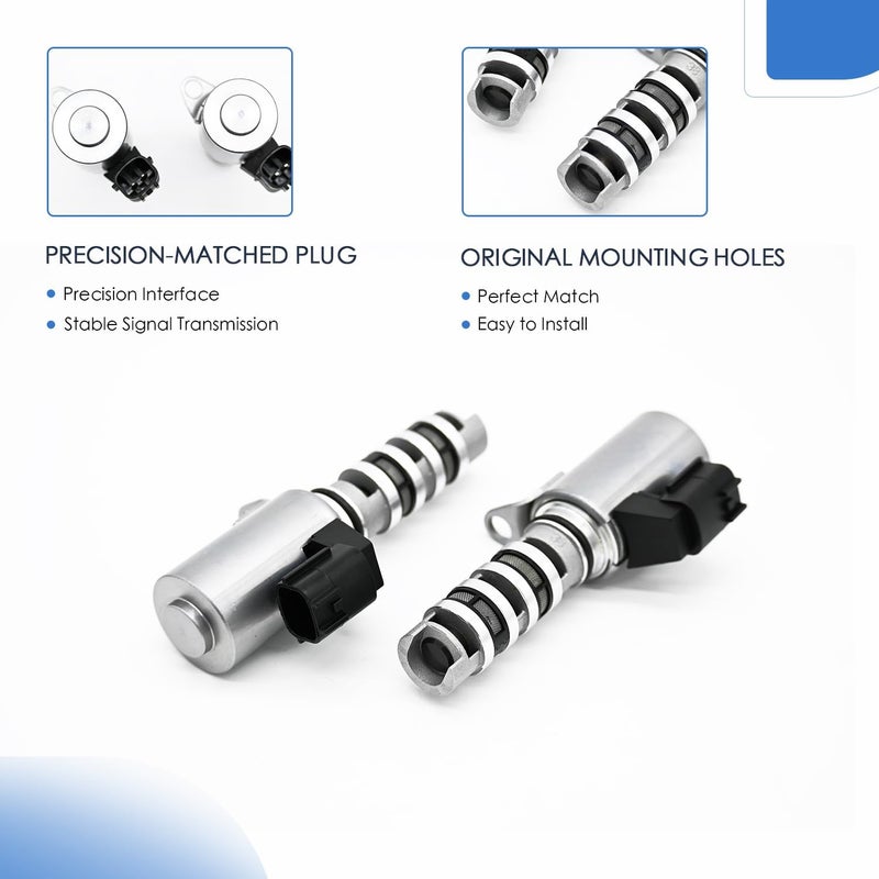 Dcmr 2 PCS Exhaust & Intake Engine Variable Valve Timing (VVT) Solenoid for Infiniti and Nissan - Image 4