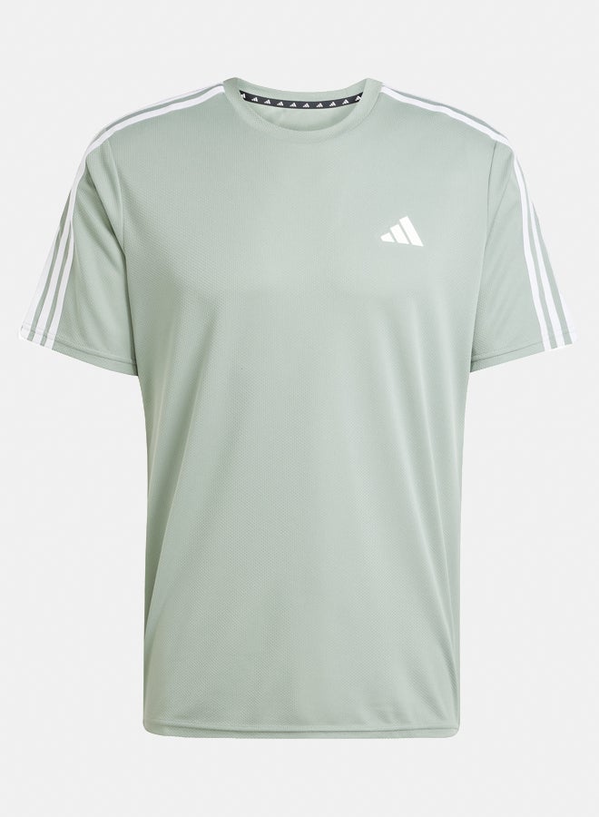 Adidas train essentials base 3-stripes training men's t-shirt  - Image 2