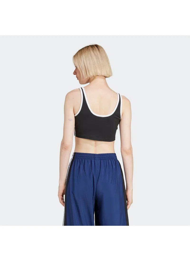 اديداس اوريجينالز Adicolor 3 Stripes Bra Top