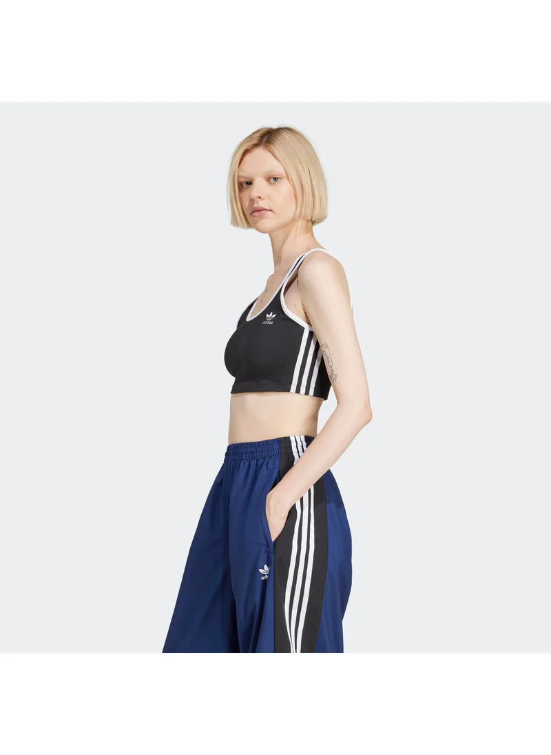 اديداس اوريجينالز Adicolor 3 Stripes Bra Top