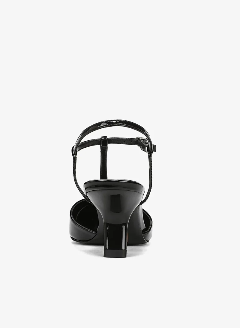 Sam Edelman BLACK Briella Ankle Strap Pump for Women | Best Price UAE