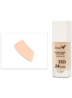 daroge Vitamin C/ E/ B8 Include Waterproof Makeup Foundation 45 ml - Rose Ivory  - Image 1