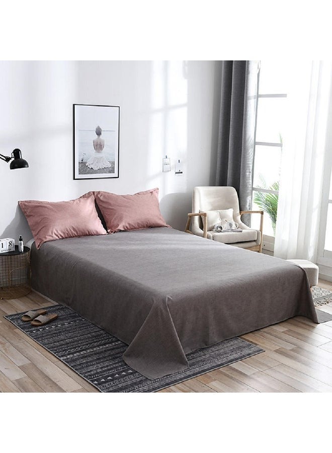 Pink Bed Cover Set, 4-Piece Soft Prewashed Duvet Cover Set, Bedroom Dormitory with Luxury Bedding Sets for All Season - Image 3