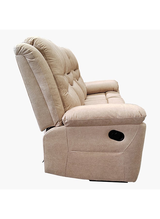 London 2-Seater Faux Leather Recliner With Wireless Charger 94 x 103 x 194 cm