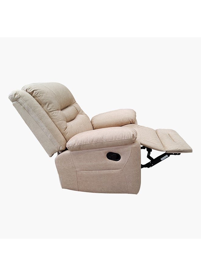 London 2-Seater Faux Leather Recliner With Wireless Charger 94 x 103 x 194 cm