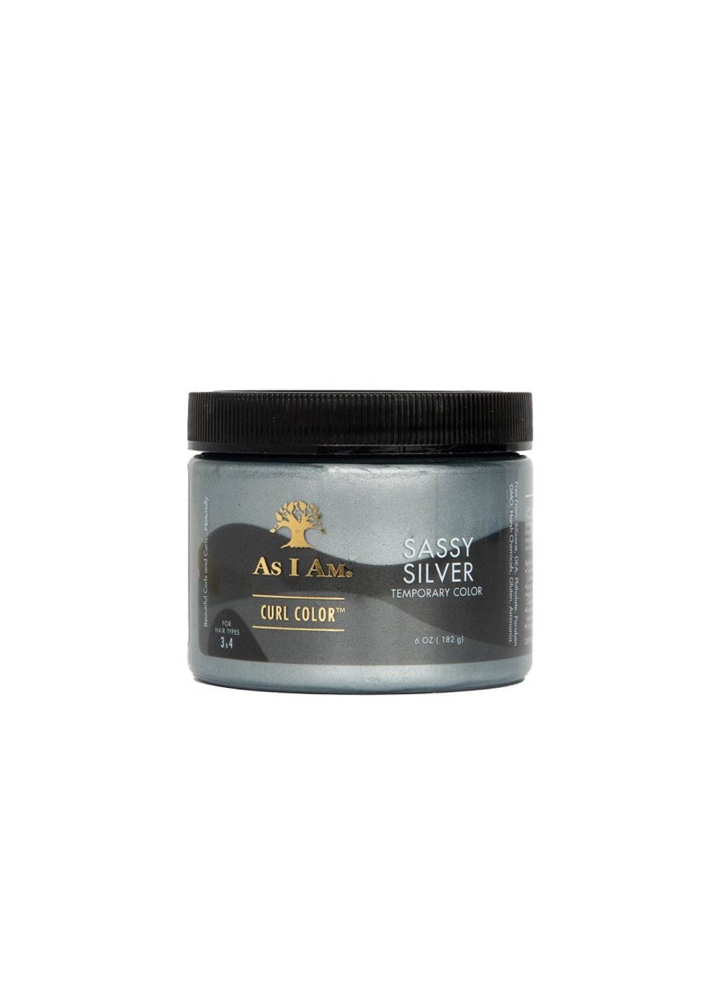 As I Am جل تلوين وتصفيف الشعر باللون الفضي الجريء 6 أونصات - Image 1