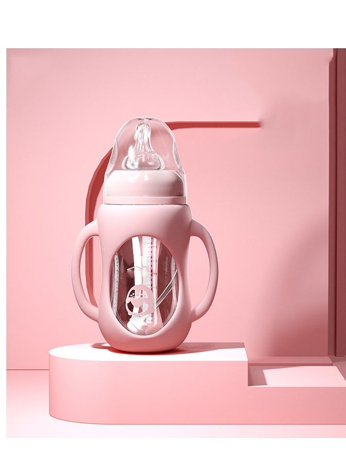 Bluejw - Flexible Silicone Glass Heat Resistant Baby Bottles - Image 1