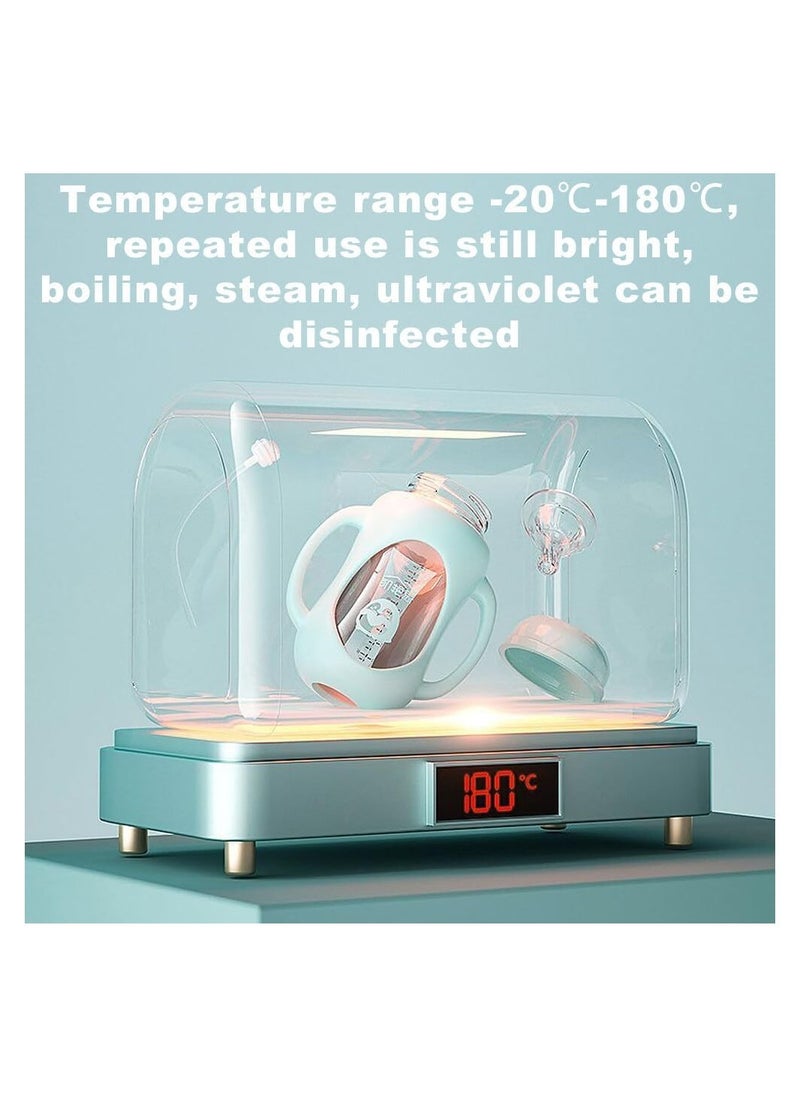 Bluejw - Flexible Silicone Glass Heat Resistant Baby Bottles - Image 1