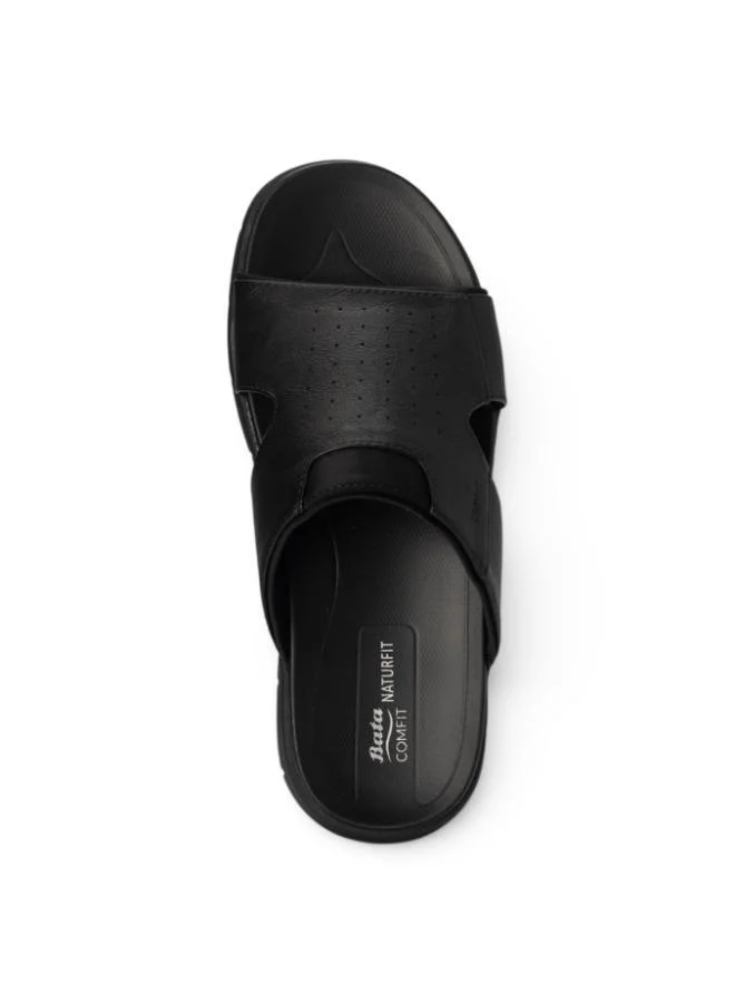 Bata  Dual‑Strap Comfort Slide Sandals for Men | Best Price UAE