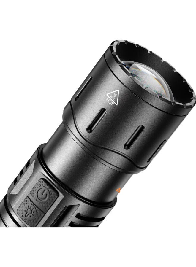 SupFire Rx74 Flashlight, High Brightness, Zoomable, Ultra-Bright, Long-Lasting, Long-Range Illumination, Military-Grade Light, Outdoor Rechargeable, Home-Specific Lamp - Image 1