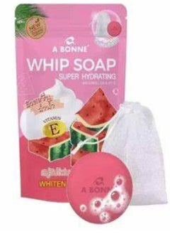 A Bonne' Whip Soap Super Hydrating Watermelon And Vit E 100 g  - Image 1
