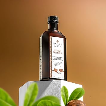 Nature Spell Shea Nut Treatment Oil For Hair Body 150ml - Image 4