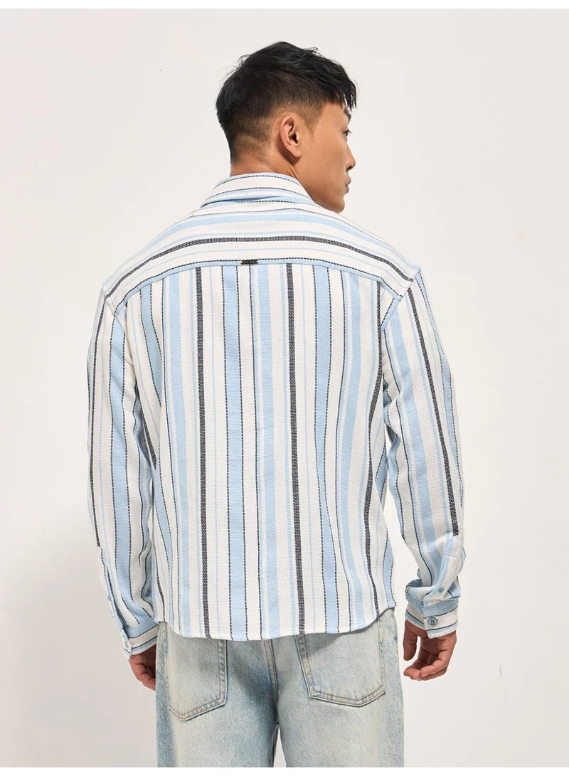 THE BEAR HOUSE  Men’s Trendy Shacket for All Seasons | Casual Overshirt Jacket for Men | Versatile Outerwear Layer for Office, Streetwear & Travel | Modern Smart Look for Everyday Outfits for Men | Best Price UAE