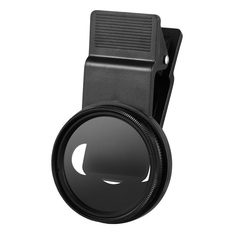 UKCOCO 37mm Cpl Phone Camera Lens - Ultra-Thin Clip-on Circular Polarizer Filter for Smartphones - Enhance Color Saturation, Reduce Glare, Portable and Detachable - Image 1