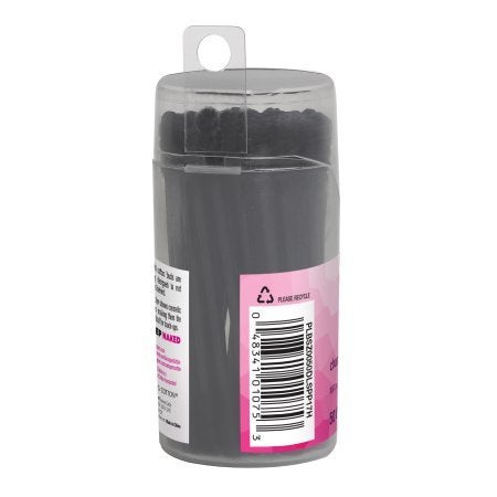 Swisspers Premium Products Charcoal Swabs With Dark Black Color 100 Cotton Tips 50 Count 1 Pack For Makeup Beauty Touchups Cosmetics Removal Or Applicators For Makeup Application - Image 4