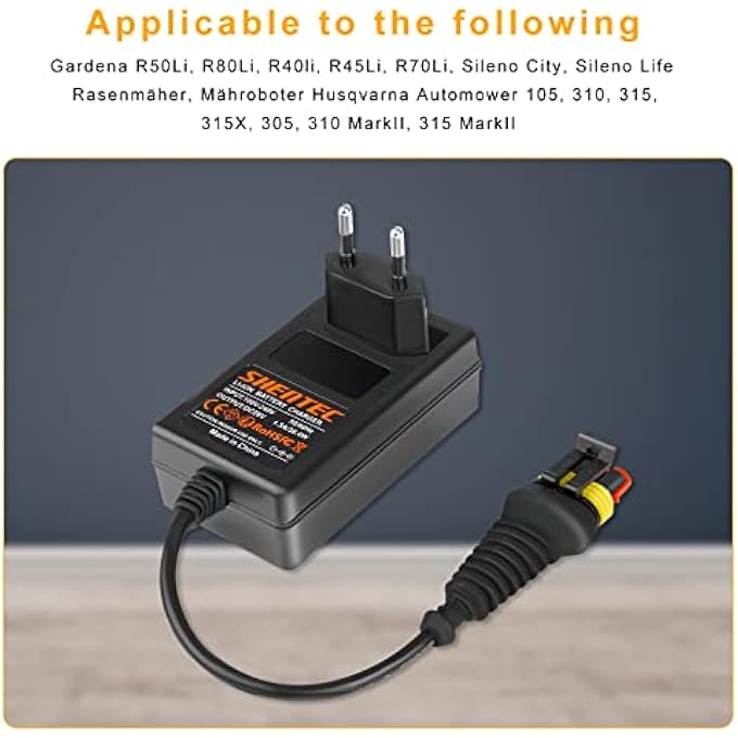 rayihni POWER SUPPLY 28 V COMPATIBLE WITH GARDENA R50LI, R80LI, R40LI, R45LI, R70LI, SILENO CITY, SILENO LIFE, SILENO MINIMO LAWNMOWER, ROBOTIC LAWNMOWER, ROBOTIC LAWNMOWER - Image 3