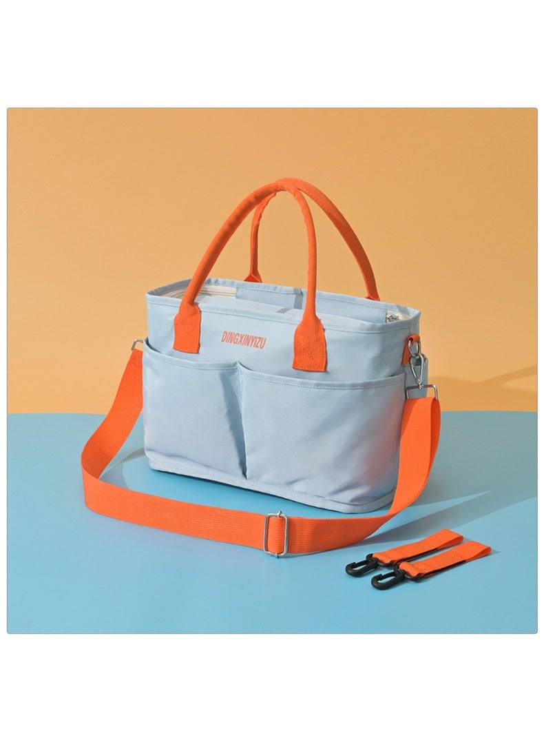 مارك وارفيلد الرجل الجديد New Lightweight And Large Capacity Casual Hand-Held Single Shoulder Mother And Baby Bag - Image 2