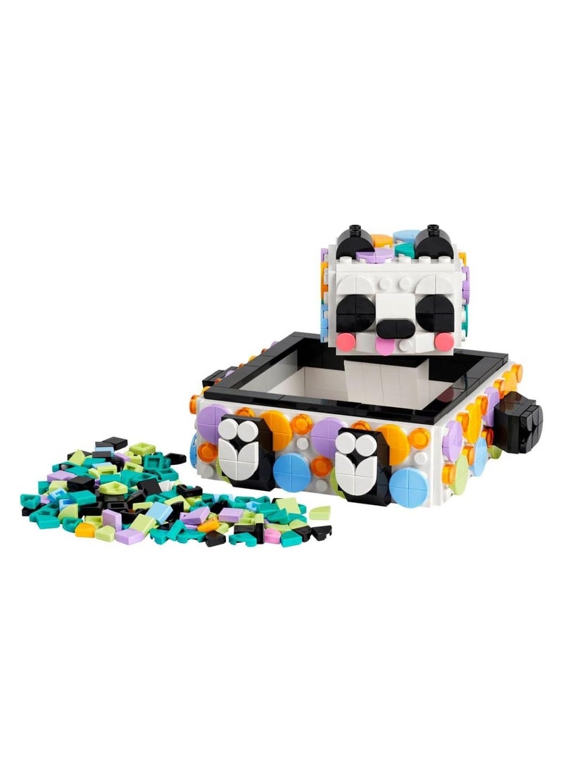 LEGO - LEGO DOTS Cute Panda Tray 41959 DIY Craft and Decoration Kit; Building Blocks Toy Set - Image 1
