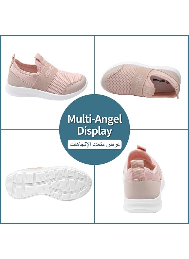 D.D.Star - Kids Shoes Breathable Slip On Sneakers For Children's Shoes, Lightweight Running Sneakers For Boys and Girls Sports Shoes, (Choose a One Size Larger). - Image 1