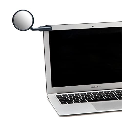 Peleg Design Watch-It – Monitor Mirror, Clip-On Cubicle, Computer Rear-View mirror, Convex for Personal Safety or Security, Cabinet Desk Rear-View Monitors Blind Spot - Image 1