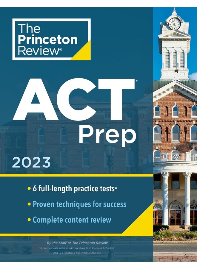 null - Princeton Review ACT Prep, 2023 - Image 1