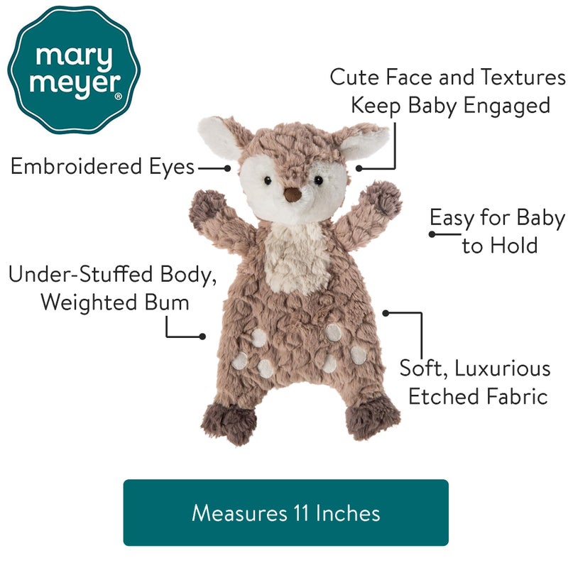 Mary Meyer Putty Nursery Lovey Soft Toy, 11-Inches, Fawn - Image 2