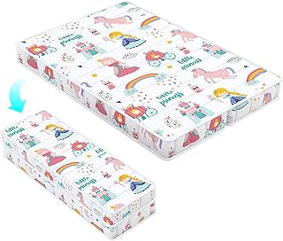 Moonlight family Moonlightfamily Foldable Noiseless Pack and Play Mattress, 38x26 Premium Foam Portable Pack n Play Mattresses, Odorless  - Image 1