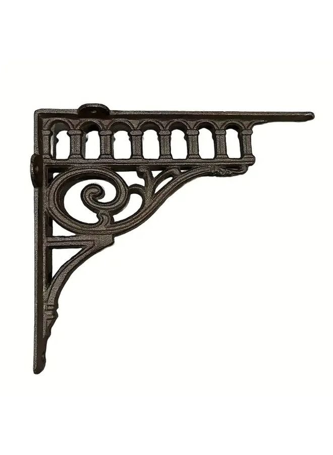 Heavy Duty Cast Iron Corner Bracket 29x25 5cm For Wall Mounted Shelves - Image 2
