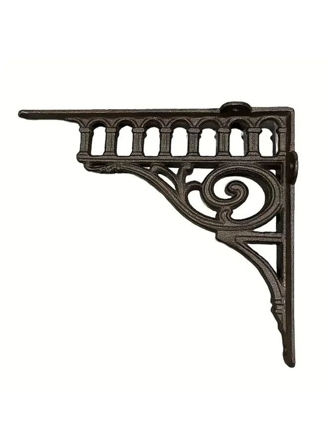 Heavy Duty Cast Iron Corner Bracket 29x25 5cm For Wall Mounted Shelves - Image 3