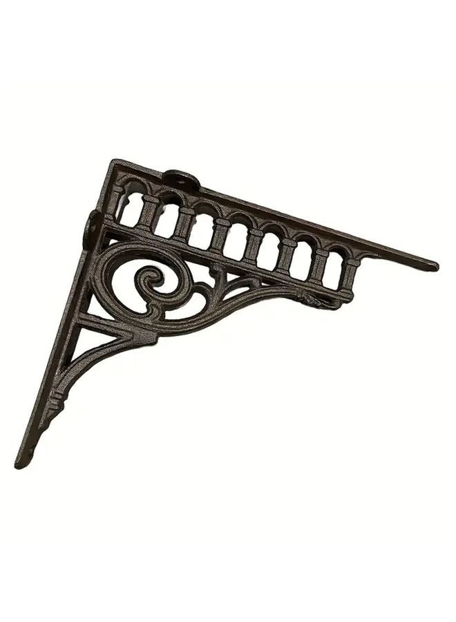 Heavy Duty Cast Iron Corner Bracket 29x25 5cm For Wall Mounted Shelves - Image 5