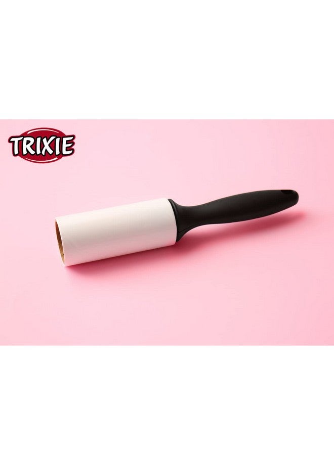Trixie: - Lint Roller, Fast Removal of Animals Hairs and Fluff from Adhesive Tape | Instant and Easy Way to Get rid of Pet Hair | Suitable for Cleaning Upholstery, Textiles - 60 Sheets Per Roll - Image 2