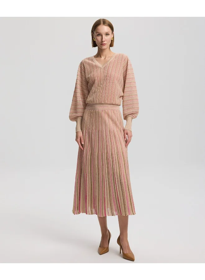 إبيكيول Knit Dress With Lurex Thread