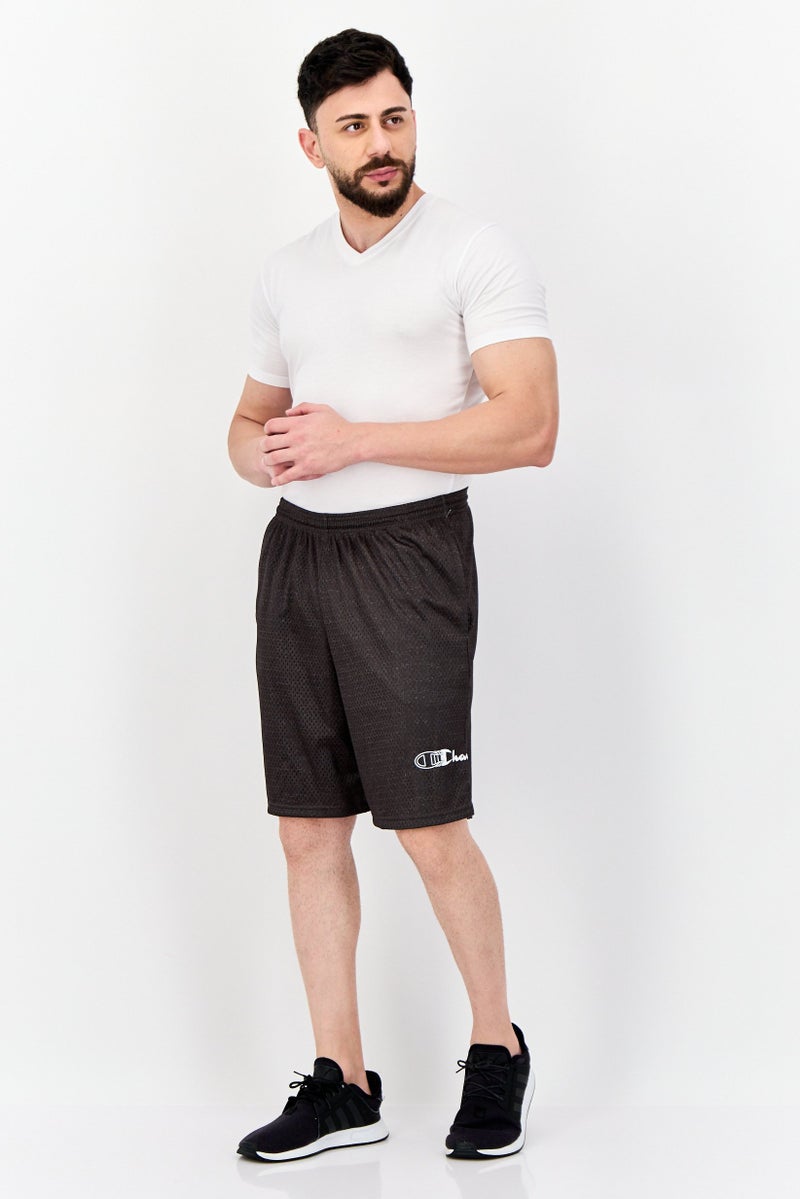 Champion Men Sportswear Fit Drawstring Training Shorts, Charcoal  - Image 2
