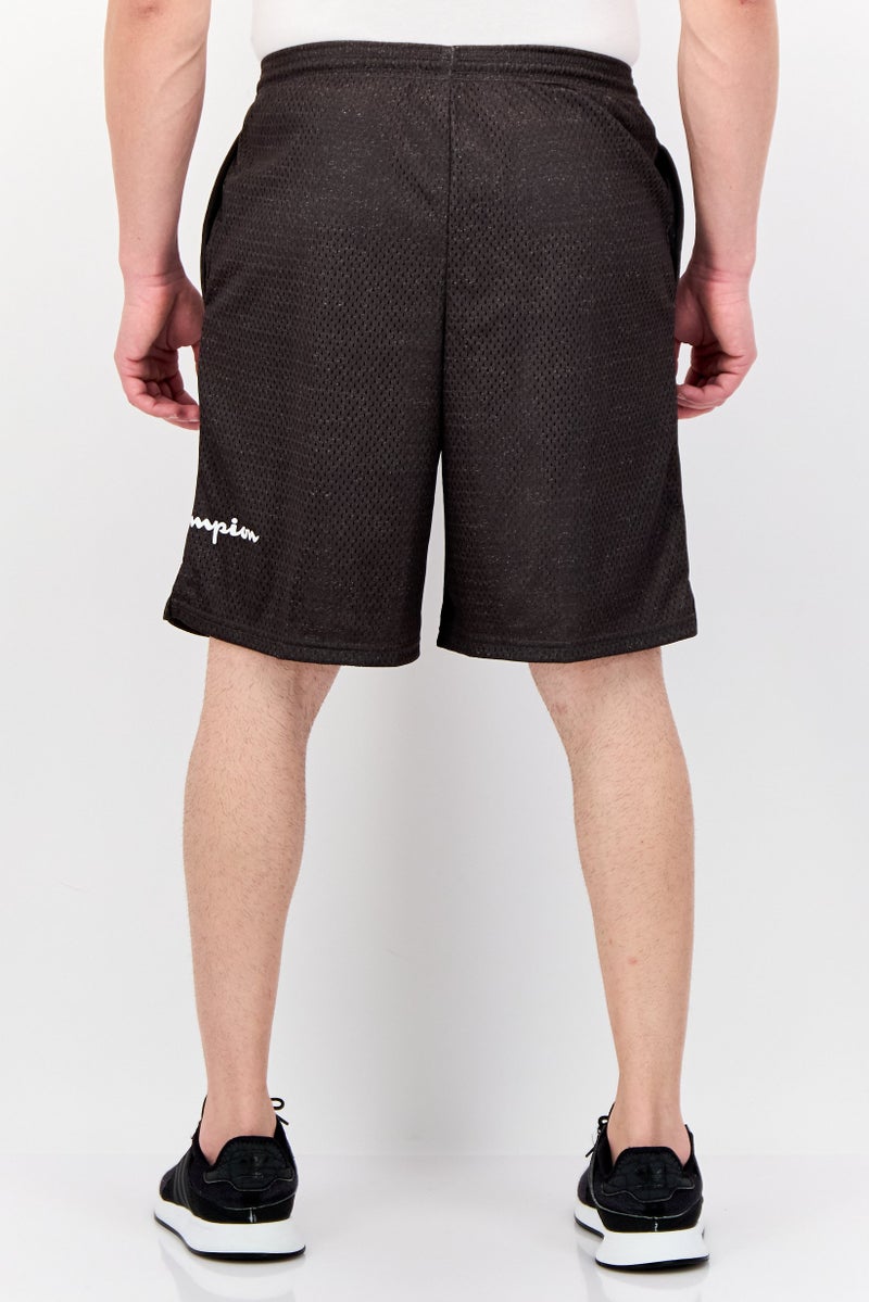 Champion Men Sportswear Fit Drawstring Training Shorts, Charcoal  - Image 3