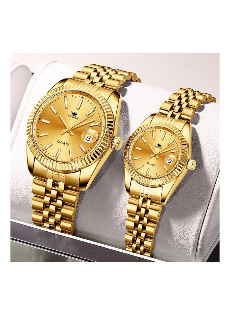 Lorex couple wathes for men and women waterproof 100% 