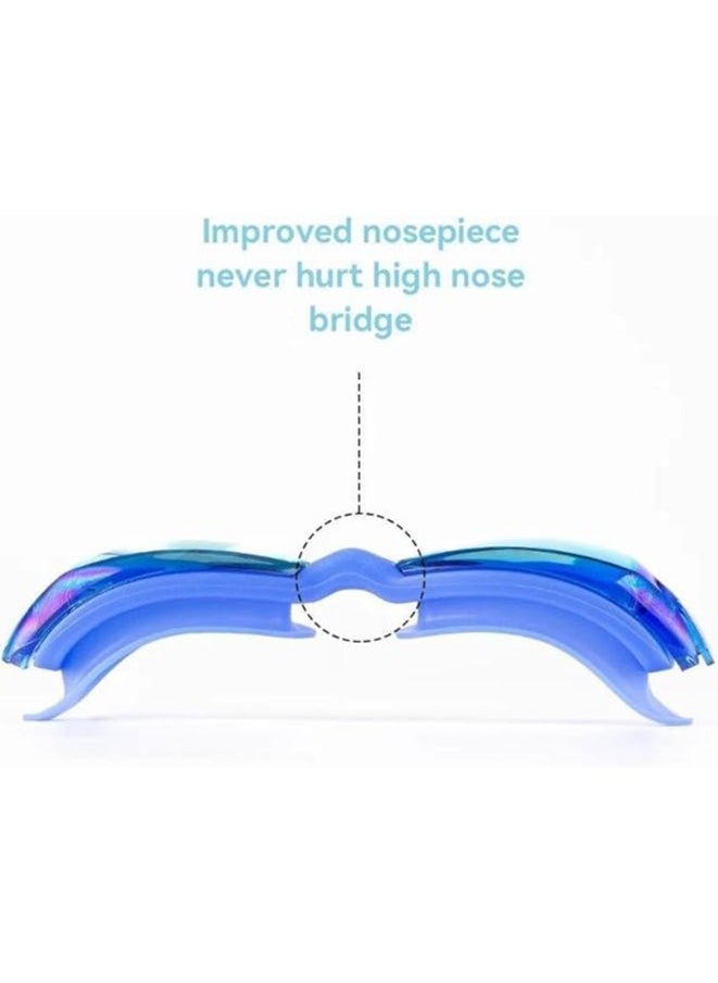 QSHOP Premium QShop®️ Leak-Proof and Fog-Proof Swim Goggles for Adults Men Women Youth, UV Protection 180 Degree Clear View Swimming Goggles  - Image 4