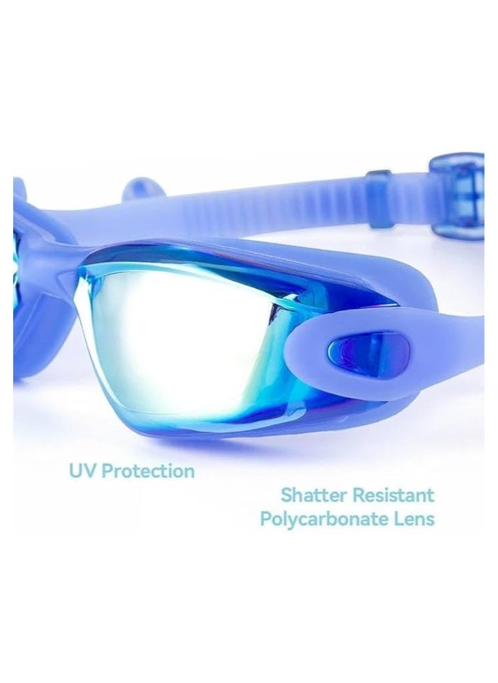QSHOP Premium QShop®️ Leak-Proof and Fog-Proof Swim Goggles for Adults Men Women Youth, UV Protection 180 Degree Clear View Swimming Goggles  - Image 5