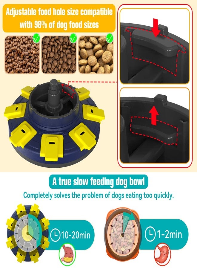 Monotre Dog Treat Puzzle Slow Feeder Toys, Dog Food Treat Dispenser/Slow Feeder/Interactive Enrichment Toys for Large/Medium/Small Dogs, Puppy Boredom Buster and Mentally Stimulating, Level 2 in 1 - Image 5