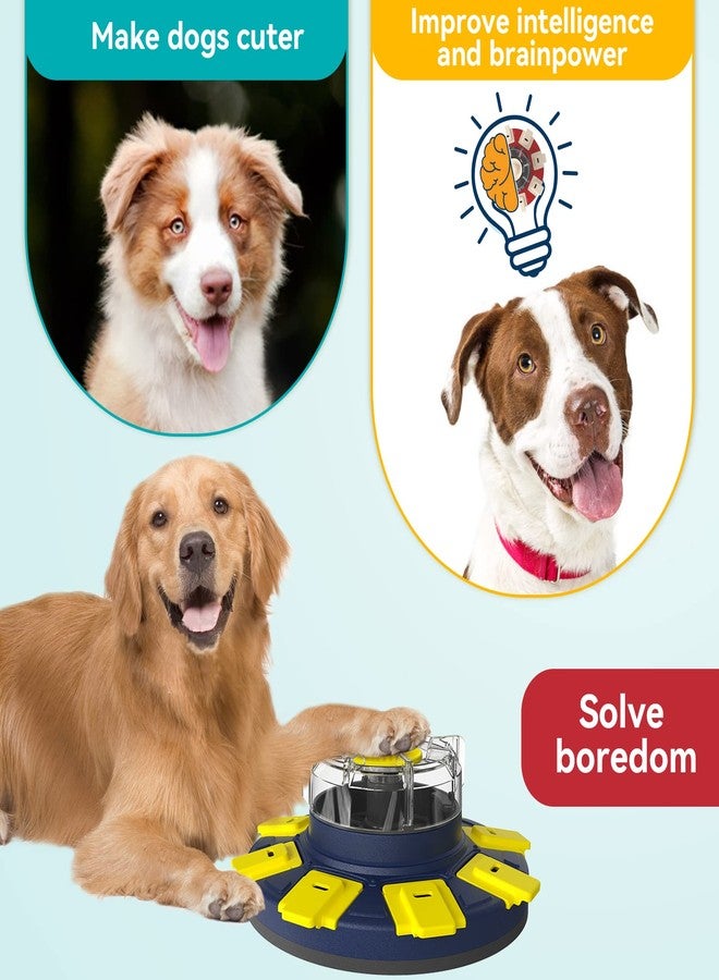 Monotre Dog Treat Puzzle Slow Feeder Toys, Dog Food Treat Dispenser/Slow Feeder/Interactive Enrichment Toys for Large/Medium/Small Dogs, Puppy Boredom Buster and Mentally Stimulating, Level 2 in 1 - Image 4