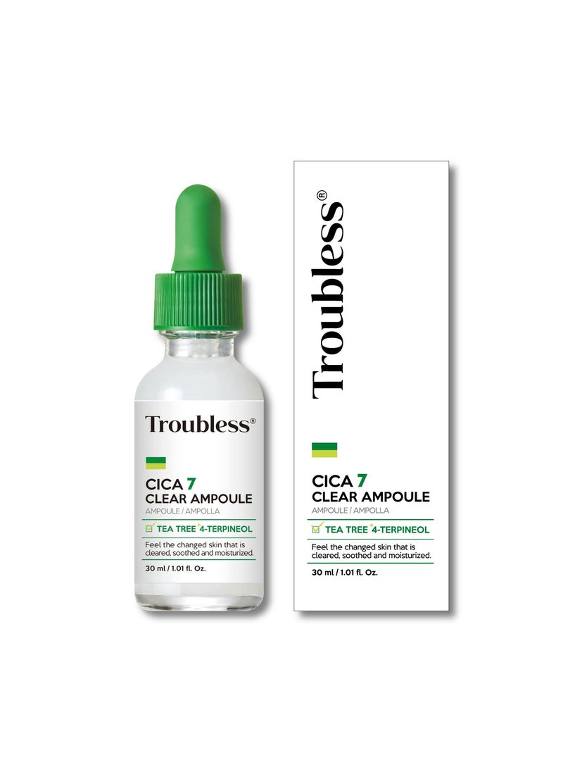 Troubless Troubless CICA7 Clear Ampoule 30 ml  101 fl oz 
