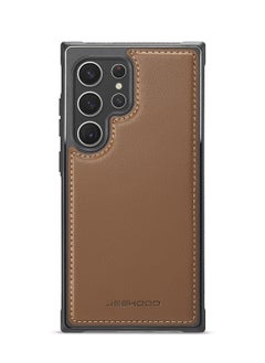 CaseMe Phone Case Compatible with Samsung Galaxy S22 Ultra Luxury PU Leather Back Cover Cover Compatible with Samsung Galaxy S22 Ultra - Brown - pzsku/ZD69A9623D303DE444ECDZ/45/_/1727267182/40f6b3e7-6f19-4deb-877a-2c21b684fbe3