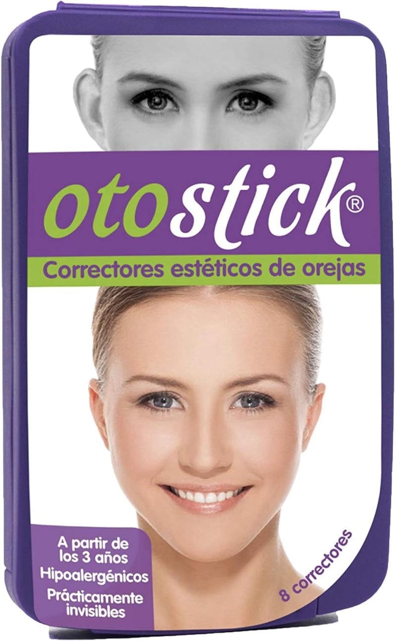 Otostick Cosmetic Ear Corrector - Solves Big Ear Problem (8u) - Best Alternative Short of Surgery - Spanish Box - Image 1