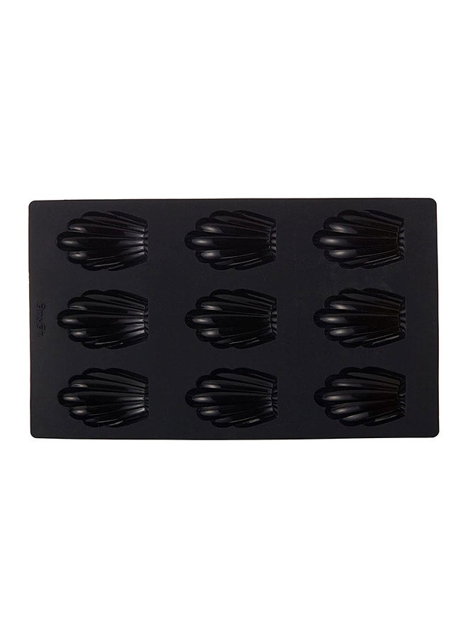 Lekue 9-Cavities Professional Madeleine Mould Black - Image 2