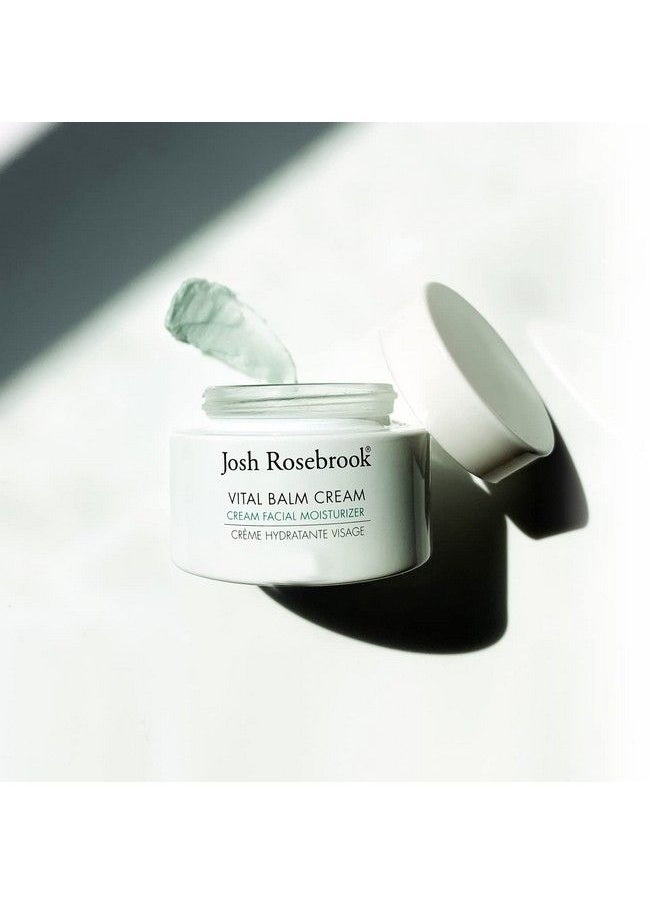 Josh Rosebrook Vital Balm Cream High Performance Antioxidant Rich Facial Moisturizer Protects Skin Barrier For All Skin Types Including Dehydrated And Mature. 22Ml .75 Oz  - Image 4